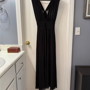 White House Black Market Black Maxi Dress